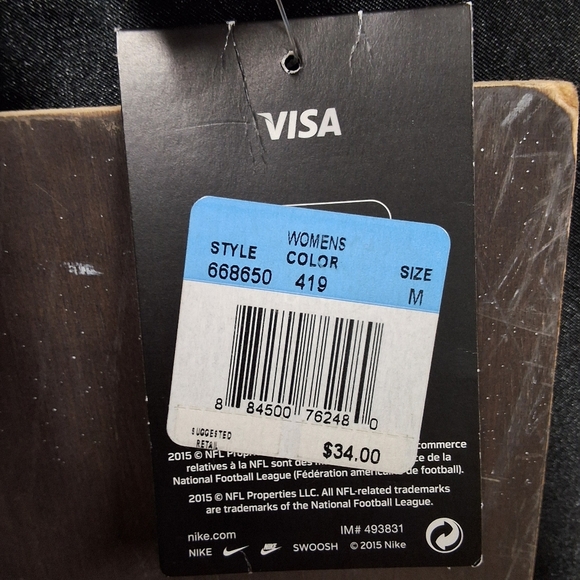 Nike Blue  Seattle  Seahawk Athletic Shirt BRAND NEW W/ TAGS - Picture 12 of 13